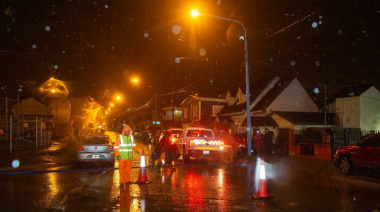 La Municipalidad asistió a más de 25 familias afectadas por las intensas lluvias
