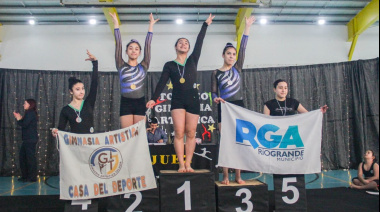 Más de 100 gimnastas participaron del 2° Torneo Provincial de Gimnasia Artistica