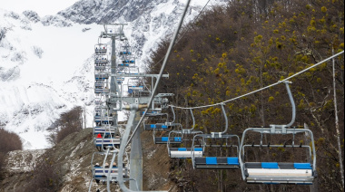 Se inauguró la nueva aerosilla cuádruple en el Cerro Martial "Parque del Fin del Mundo"