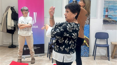 Casa Ushuaia recibió una nueva jornada del Taller de Movilidad Articular