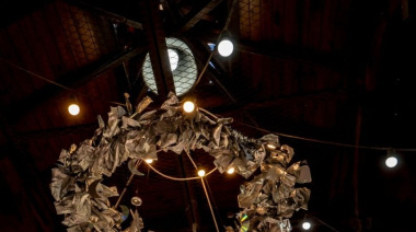 El Municipio puso en valor el Paseo de Las Rosas con decoración de los talleres comunitarios