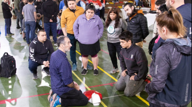 La Secretaría de Deportes capacitó a la comunidad deportiva en RCP