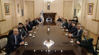 El Presidente encabezó una reunión de Gabinete en Casa Rosada