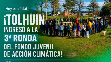 Tolhuin fue seleccionada por tercera vez para el Fondo Juvenil de Acción Climática