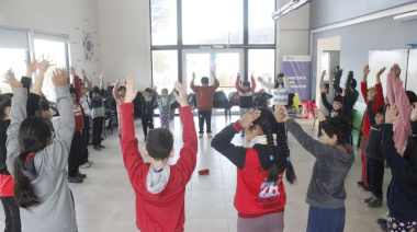 Las infancias disfrutaron de diversos talleres culturales en el KyD
