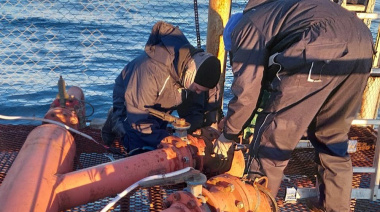 La DPOSS realiza trabajos en Tolhuin para el mantenimiento del servicio