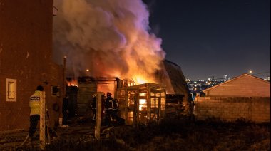 Incendio destruye vivienda deshabitada en Río Grande