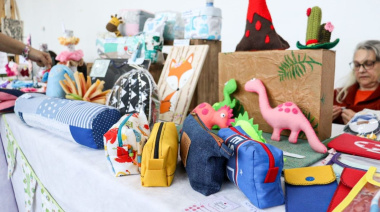 La Expo Emprendedoras - Edición Mes de las Infancias, reunió a emprendedoras locales y familias