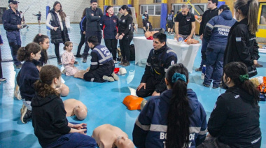 Más de 80 peresonas participaron de una capacitación en RCP y Primeros Auxilios
