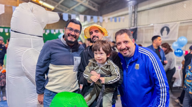 El concejal Nicolás Pelloli llevó adelante el Día de las Infancias