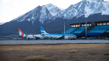 Se registró un récord de pasajeros que arribaron vía áerea en julio al fin del mundo