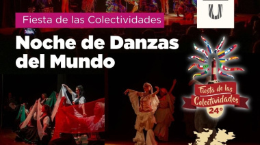 El Municipio realizará la "Noche de Danzas del Mundo" este jueves 3 en la Casa de la Cultura