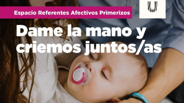La Municipalidad invita a participar en el espacio "Dame la mano y criemos juntos/as"