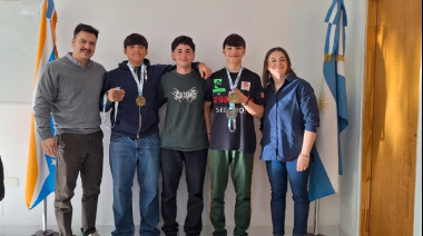 Deportistas que se consagraron a nivel nacional fueron recibidos por autoridades