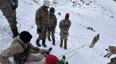 Se realizaron ejercicios en clima frío entre infantes argentinos y marines de los Estados Unidos