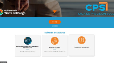 La pagina web de la Caja de Previsión Social suma un acceso directo al Programa de Alivio Financiero del BTF