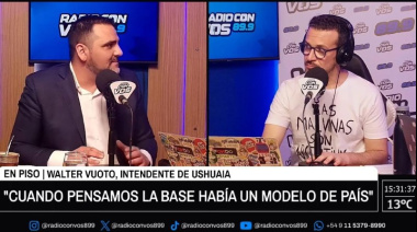 Vuoto insistió con el valor estratégico de la nueva base naval