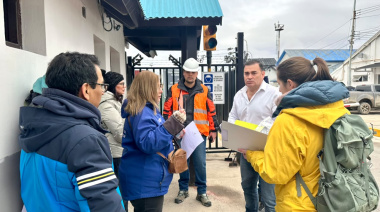 El Ministerio de Ambiente avanza con tareas de fiscalización en el Puerto de Ushuaia
