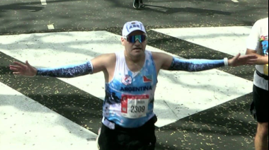 "Esfuerzo a pulmón": Atletas fueguinos participaron de la Maratón de Buenos Aires