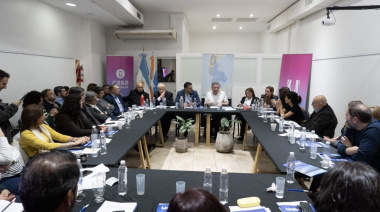 Iriarte destacó el encuentro de Vuoto con disputados nacionales
