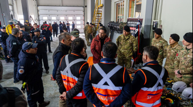 Tierra del Fuego y SENAPRED fortalecen el trabajo conjunto en gestión de riesgo