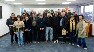 Canals recibió a representantes de la Federación Argentina de Trabajadores Viales