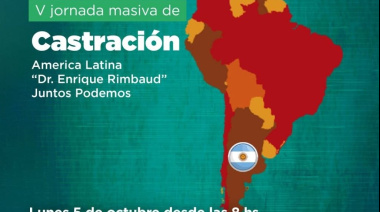 Ushuaia se suma a Castralat 2026: abren la preinscripción para una jornada masiva de castración