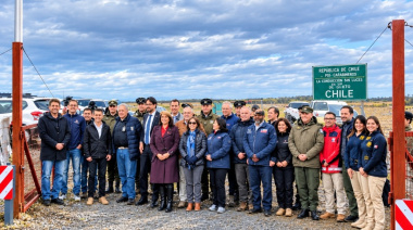 Quedó formalmente habilitado el paso fronterizo Bella Vista en Tierra del Fuego