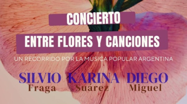 Se viene el concierto "Entre Flores y Canciones"