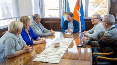 Melella recibió a referentes de la CGT en Casa de Gobierno