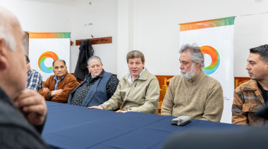Melella se reunió con taxistas y remiseros de Río Grande