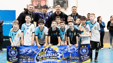 Ushuaia fue sede de la 1° edición de la Copa "Esperanza del Fin del Mundo" de fútbol infantil