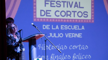 El Municipio acompañó la 8° edición del "Festival de cortos de la Escuela Julio Verne"