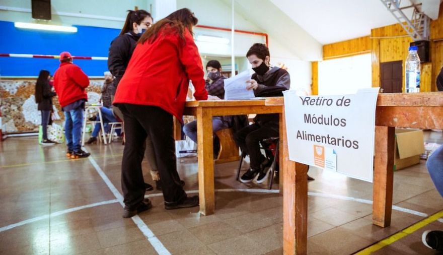 Cronograma de entrega de módulos alimentarios correspondiente al mes de junio