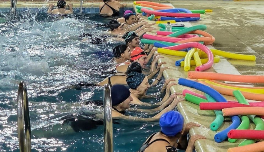 Invitan a participar de las clases gratuitas de Aquagym en el Polo Deportivo Andorra