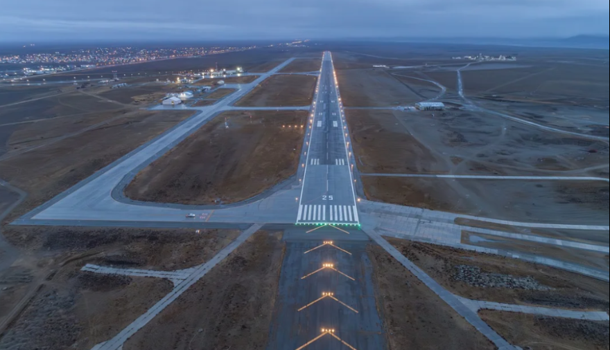 Iniciaron la renovación de pista en el aeropuerto de Río Gallegos