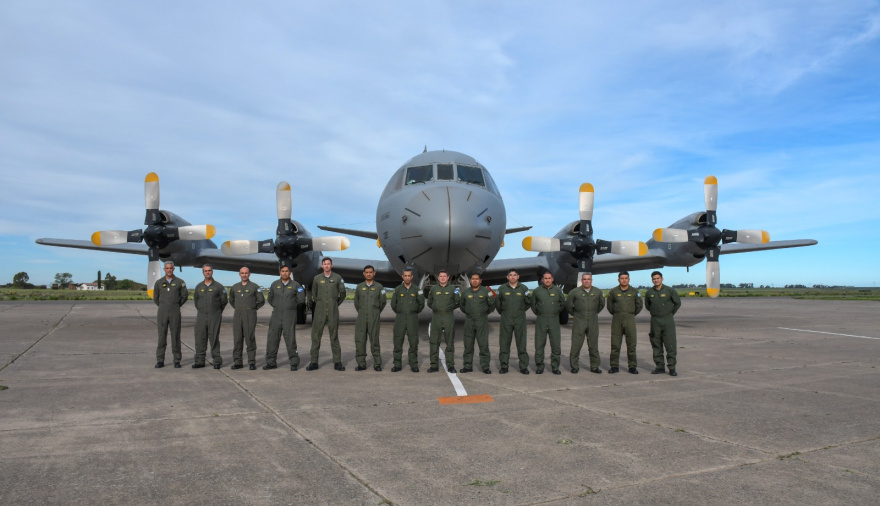 La Armada incorporó el segundo P-3C Orion para patrullar la milla 200