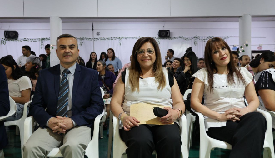 Padrinazgo: el STJ aompañó la finalización del ciclo lectivo de la Escuela N° 34