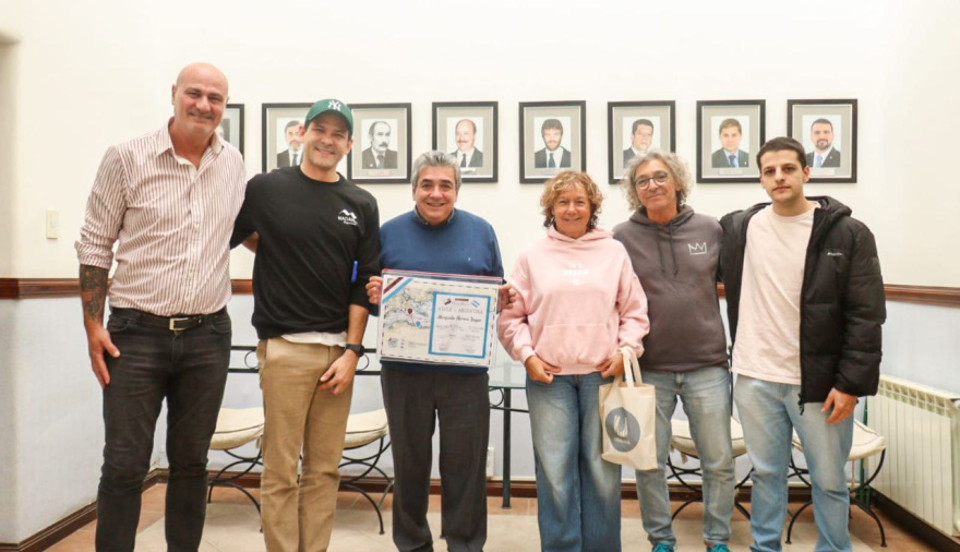 El Municipio reconoció a la nadadora esopañola "Tita" Llorens