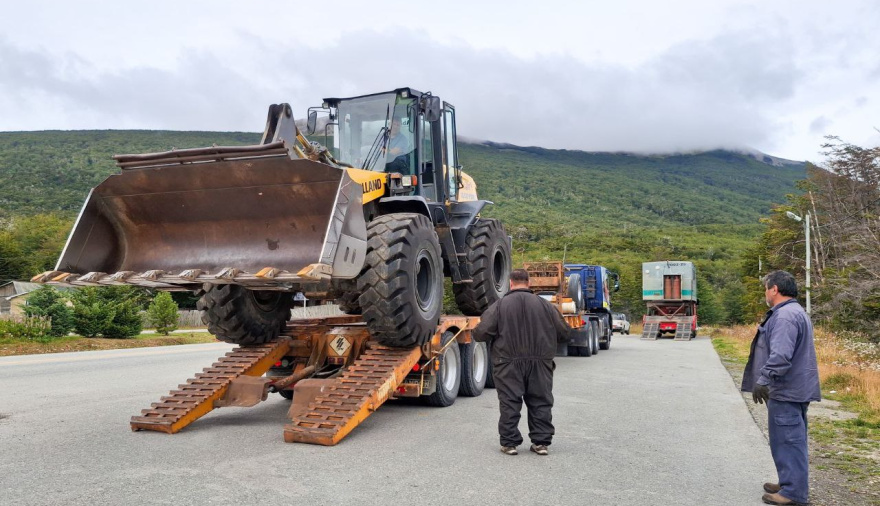Vialidad Provincial realiza trabajos de conservación en rutas estrategicas de Tierra del Fuego
