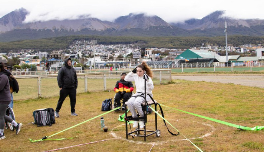 Se llevó a cabo el clasificatorio de atletismo PCD en Ushuaia