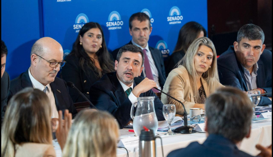 Coto encabezó el debate sobre el proyecto de inviolabilidad de la propiedad privada