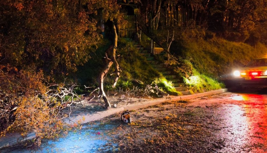 Fuertes vientos: La Municipalidad activó el Comando de Incidentes