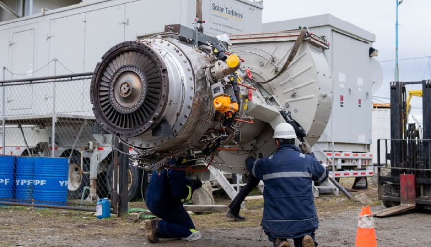 Concluyeron el mantenimiento integral de la turbina Taurus 60