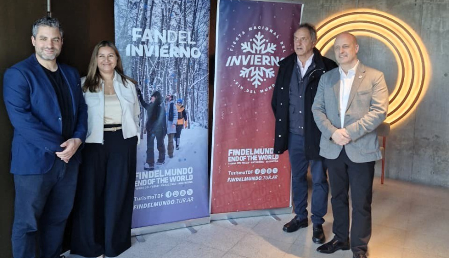 El Infuetur realizó una acción comercial para atraer turistas a Tierra del Fuego