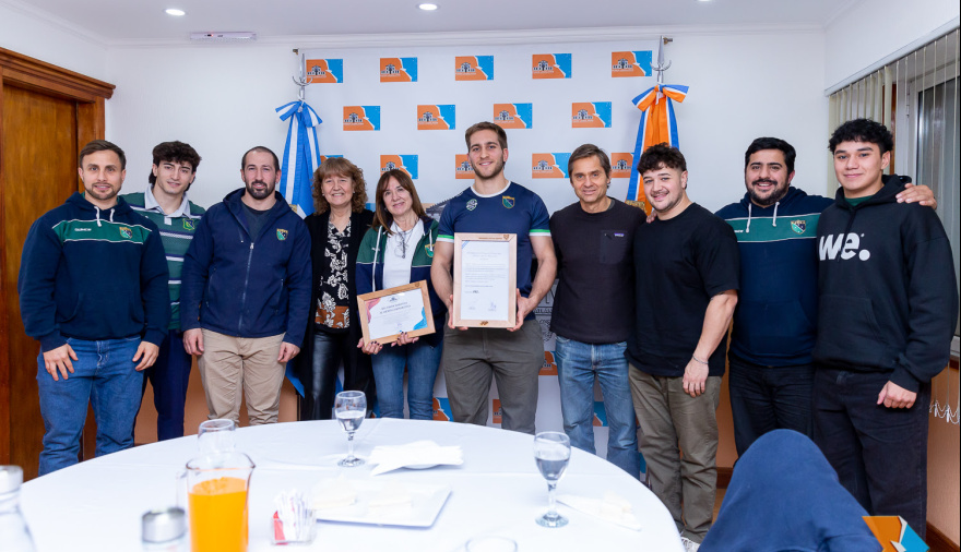 Reconocieron a los campeones del torneo apertura 2026 de la Unión de Rugby de Tierra del Fuego