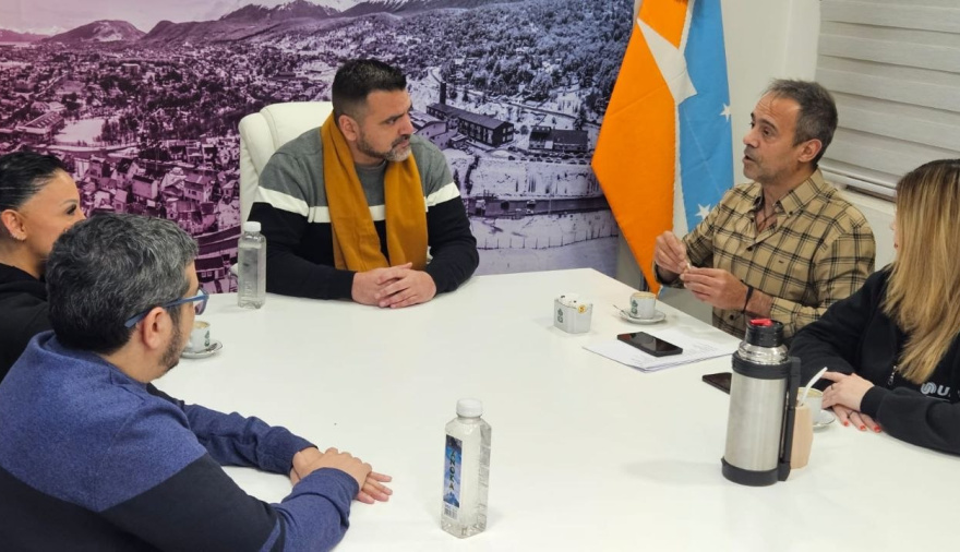Vuoto recibió al nuevo Secretario General de UPCN Tierra del Fuego