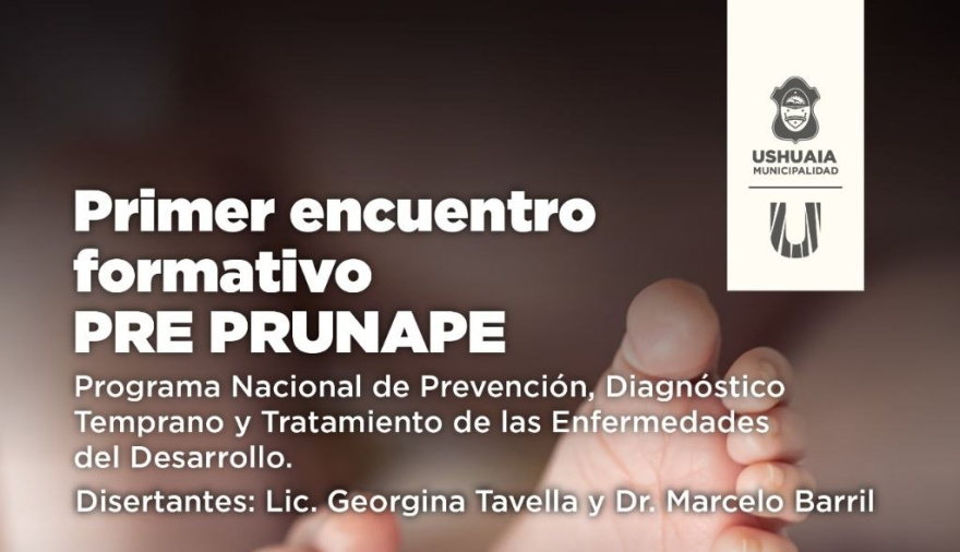 El Municipio invita al primer encuentro formativo del programa PRUNAPE