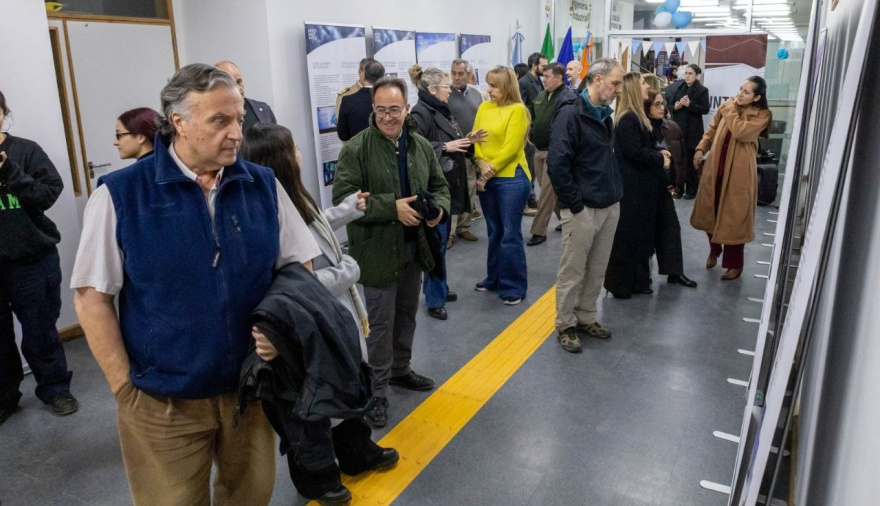 El Municipio participó de la apertura de la muestra "Meteo Made In Italy" en la UNTDF