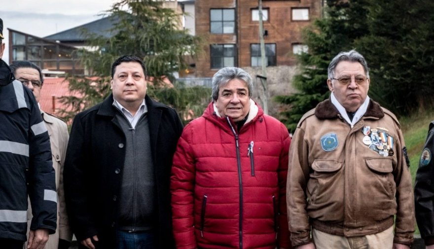 La Municipalidad de Ushuaia se sumó al acto por el Día de la Bandera